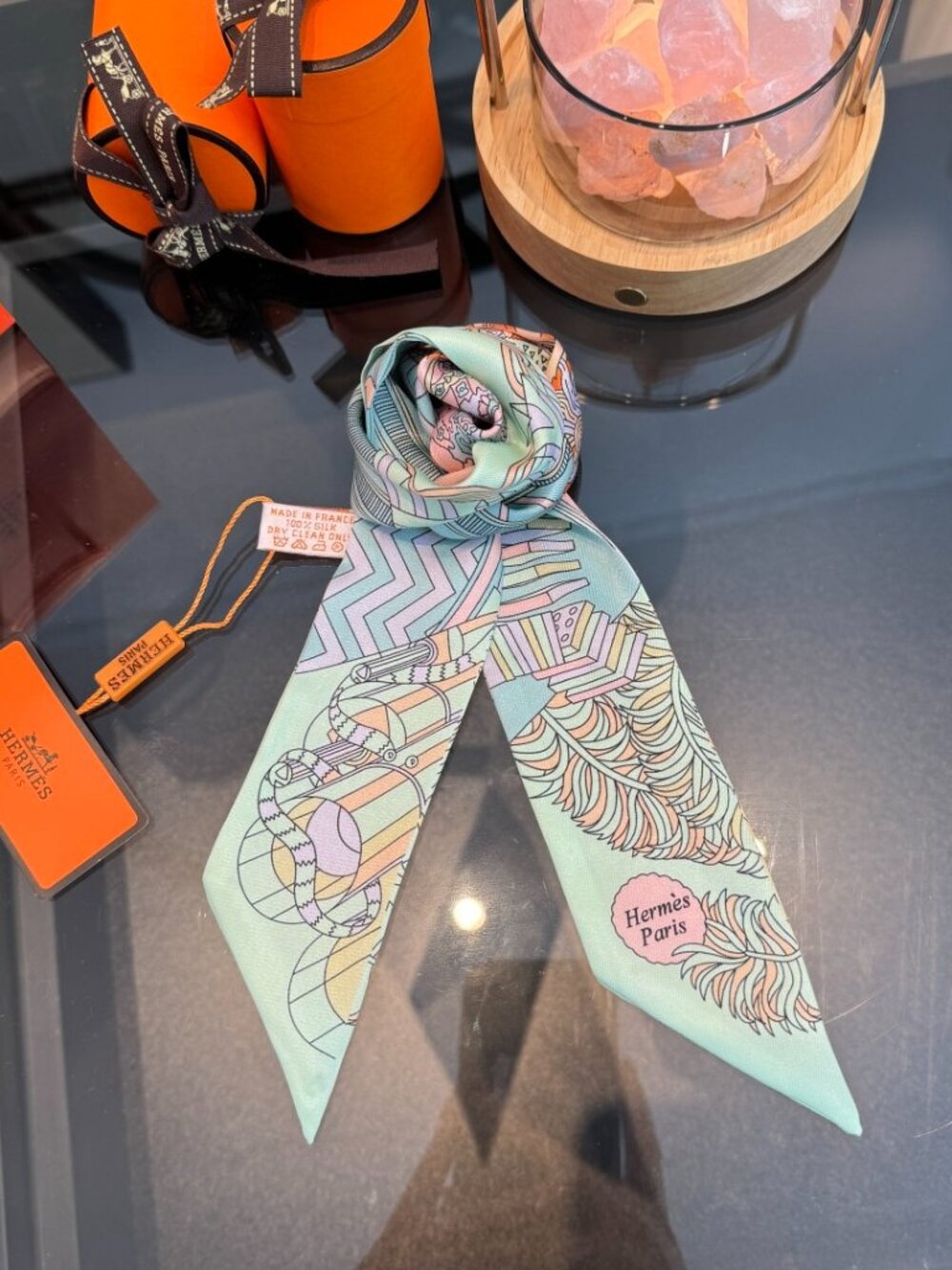 Hermes Twilly Scarf - Picture 5 of 8
